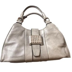 Grey Leather Tods bag